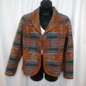 Pendleton VTG Reversible Tribal SW Wool Jacket